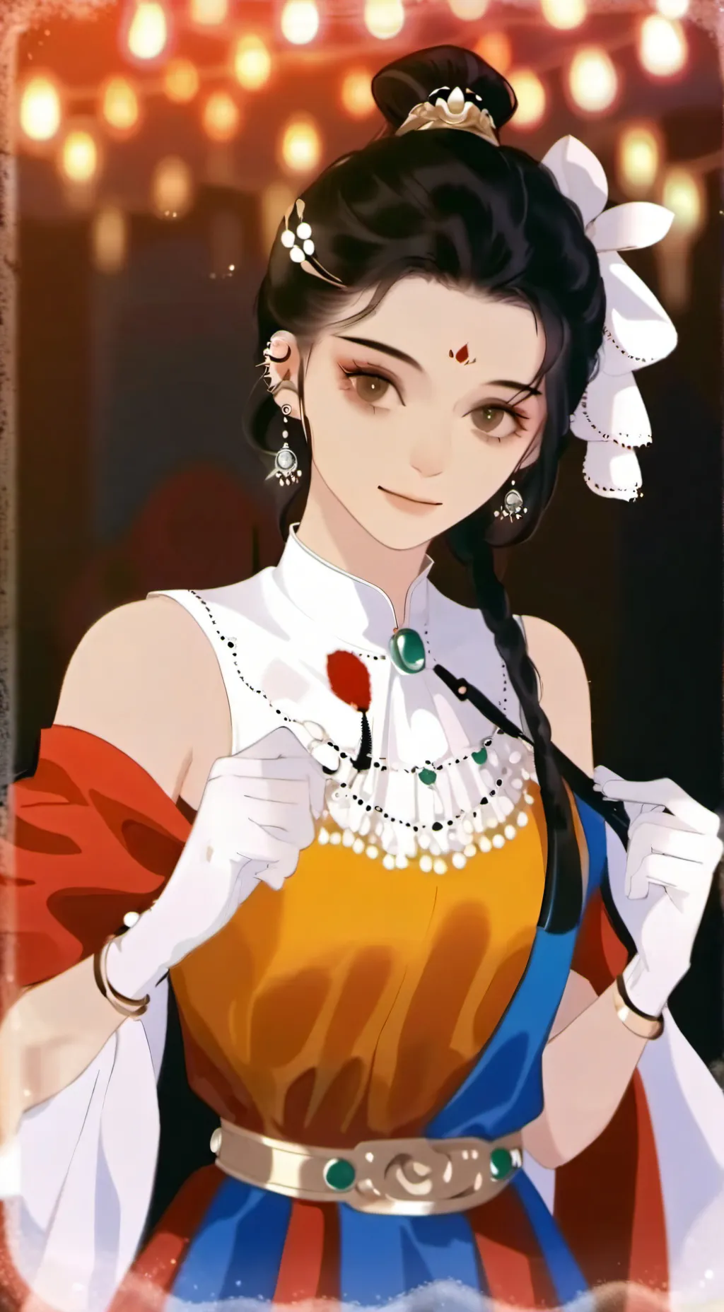 ai character: Sister fight  background