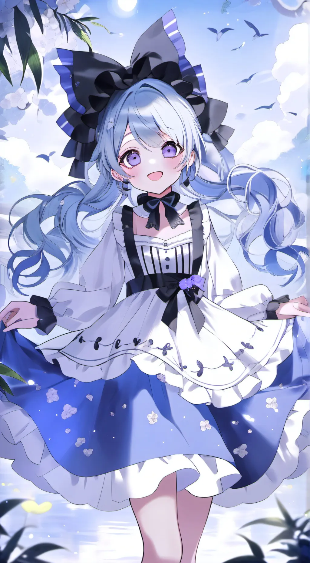 ai character: Kny Maid background