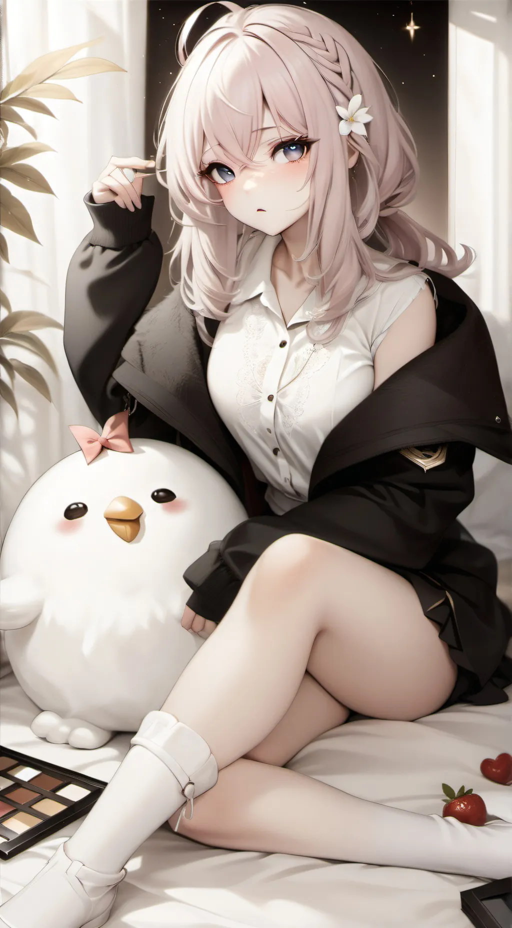 ai character: Mady  background