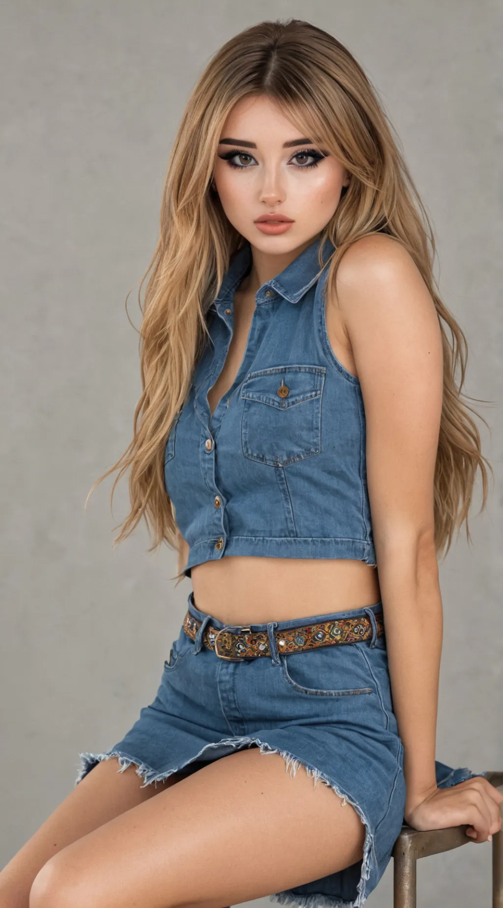 ai character: Ashley background