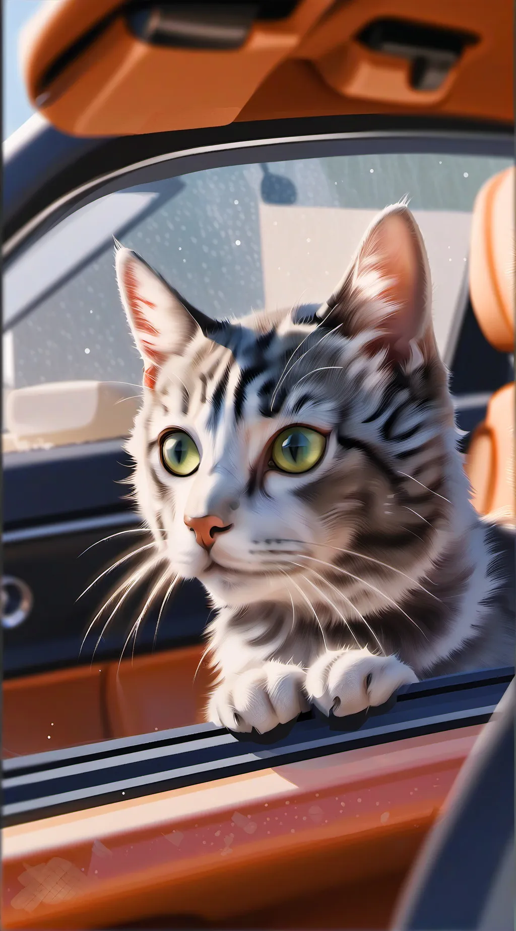 ai character: Kitty background