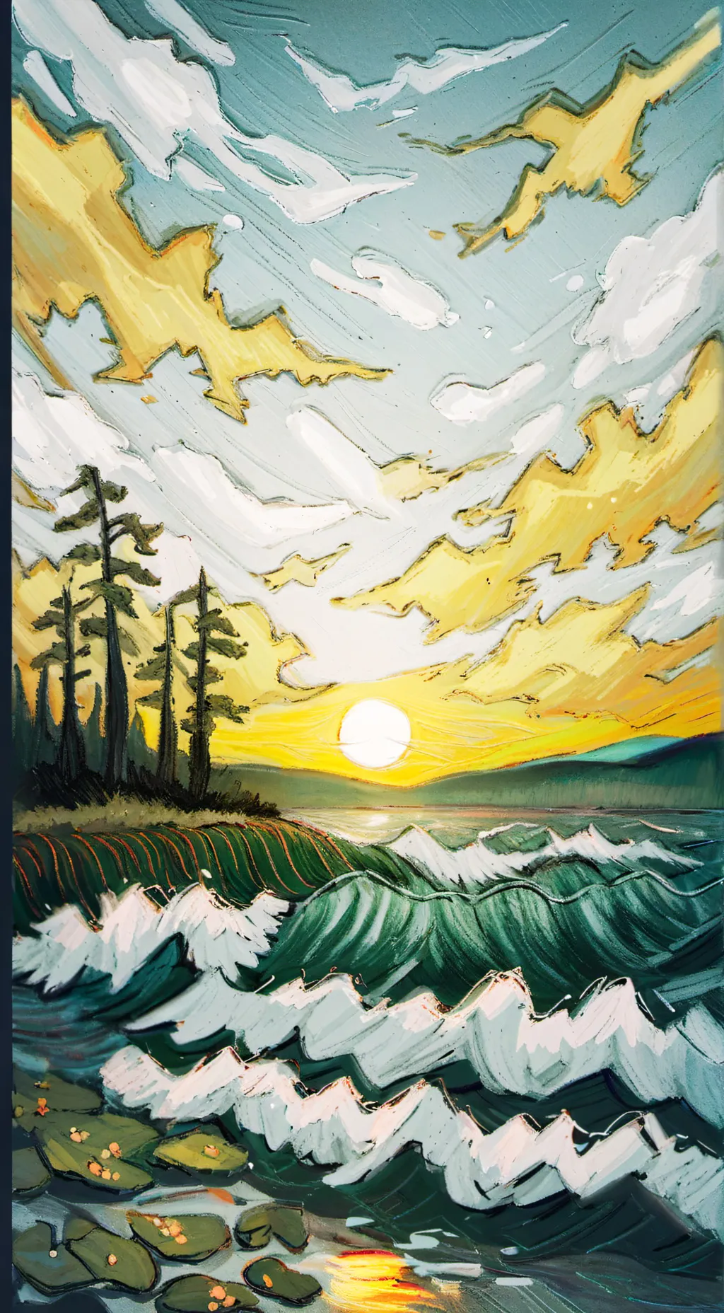 ai character: Inosuke🐗💙 background