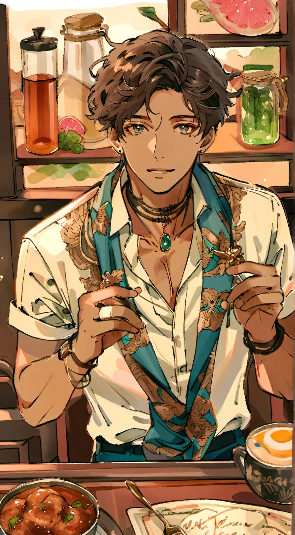 ai character: Lance McClain background