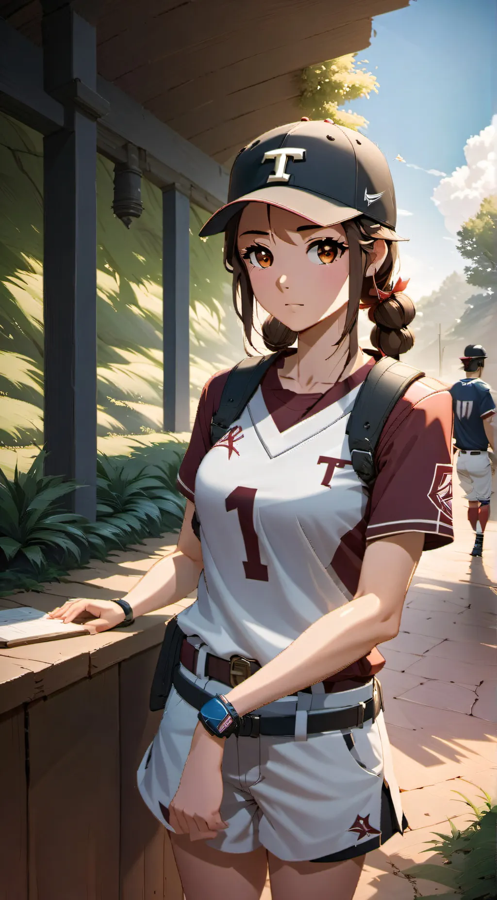 ai character: Lilly  background