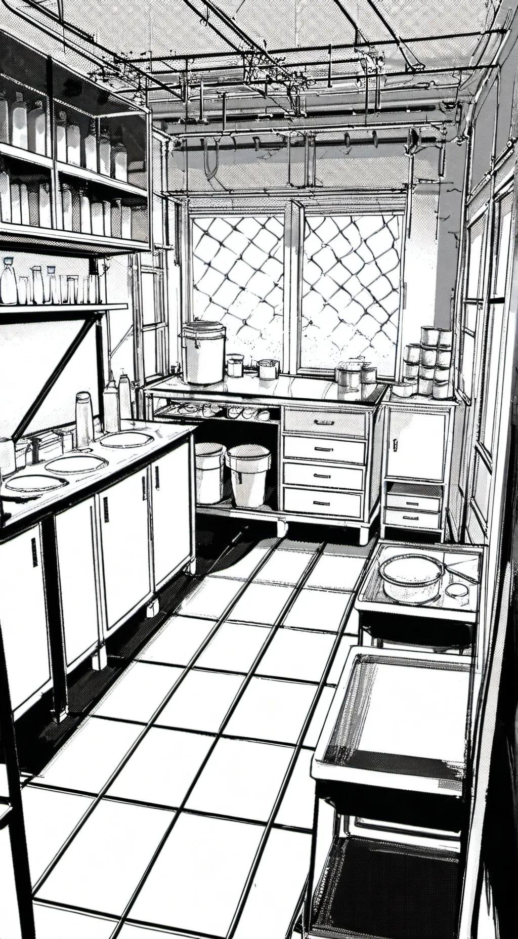 ai character: SCP FOUNDATION AU background