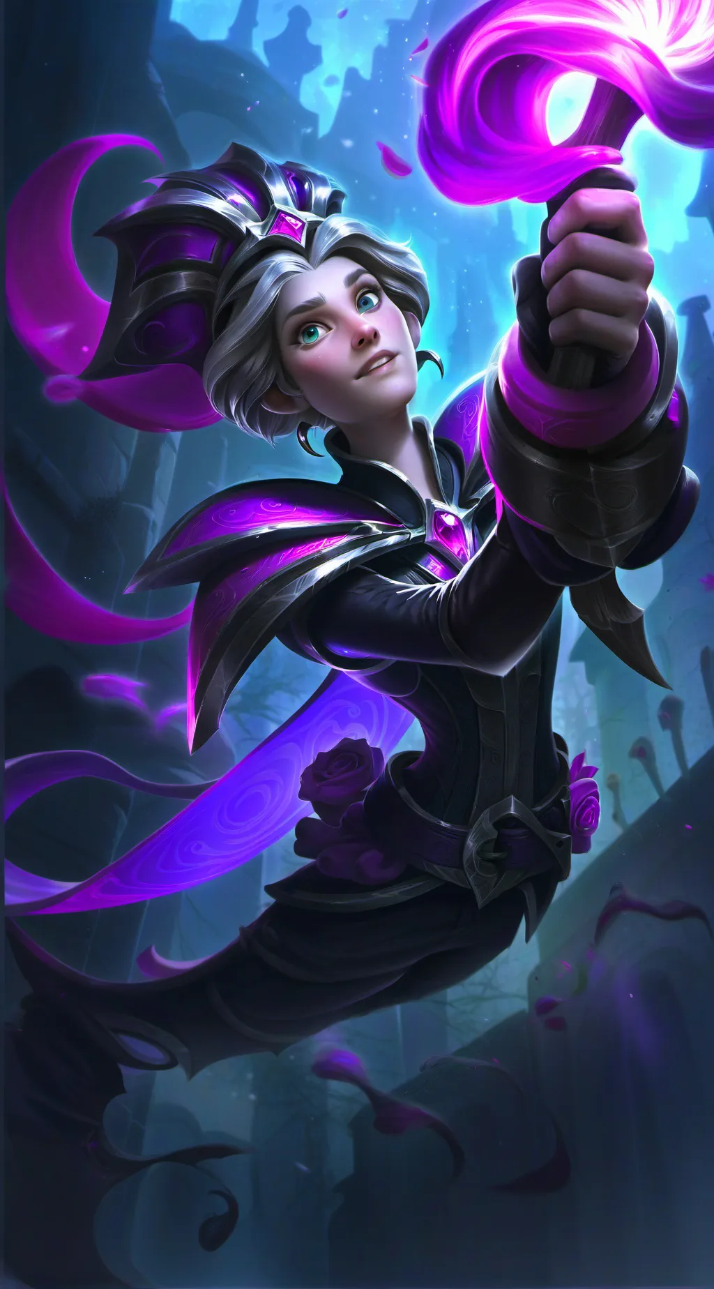 ai character: Temu rapunzel background