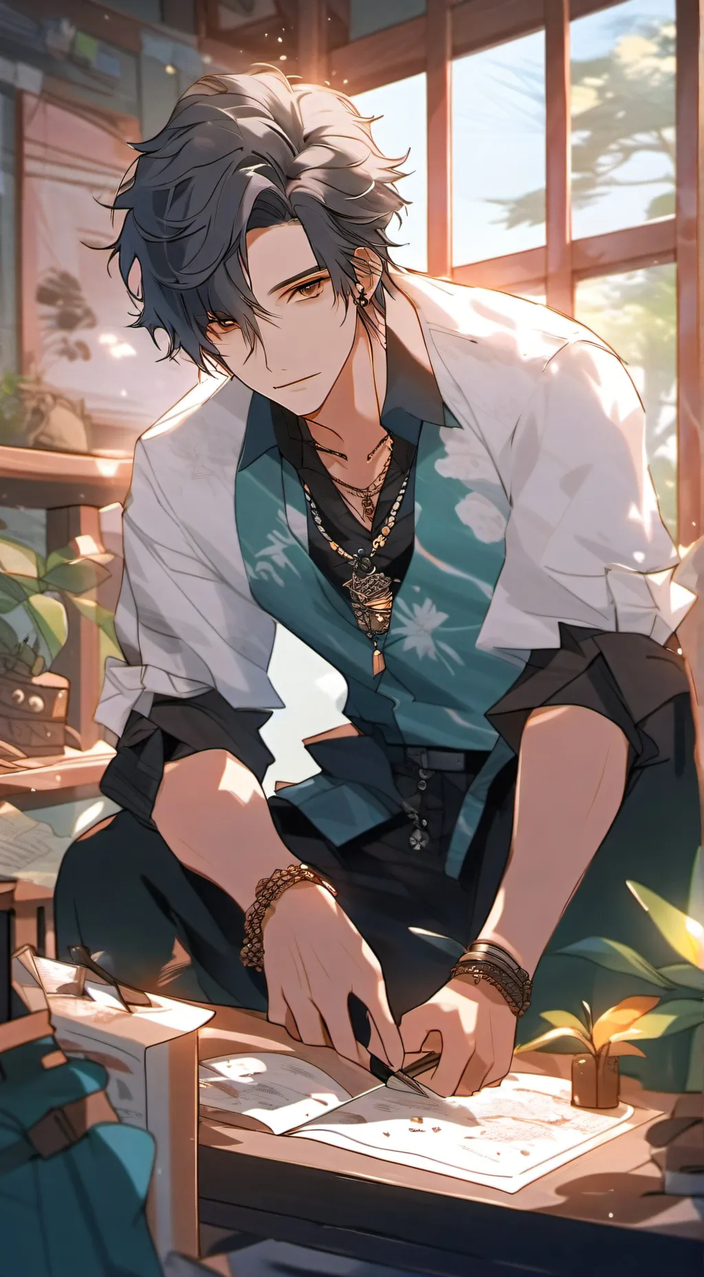 ai character: some random guy background