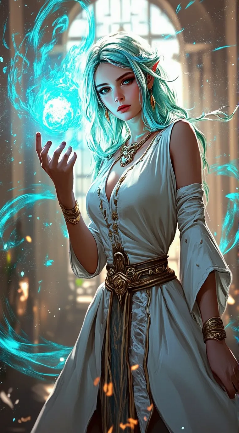 ai character: chin background