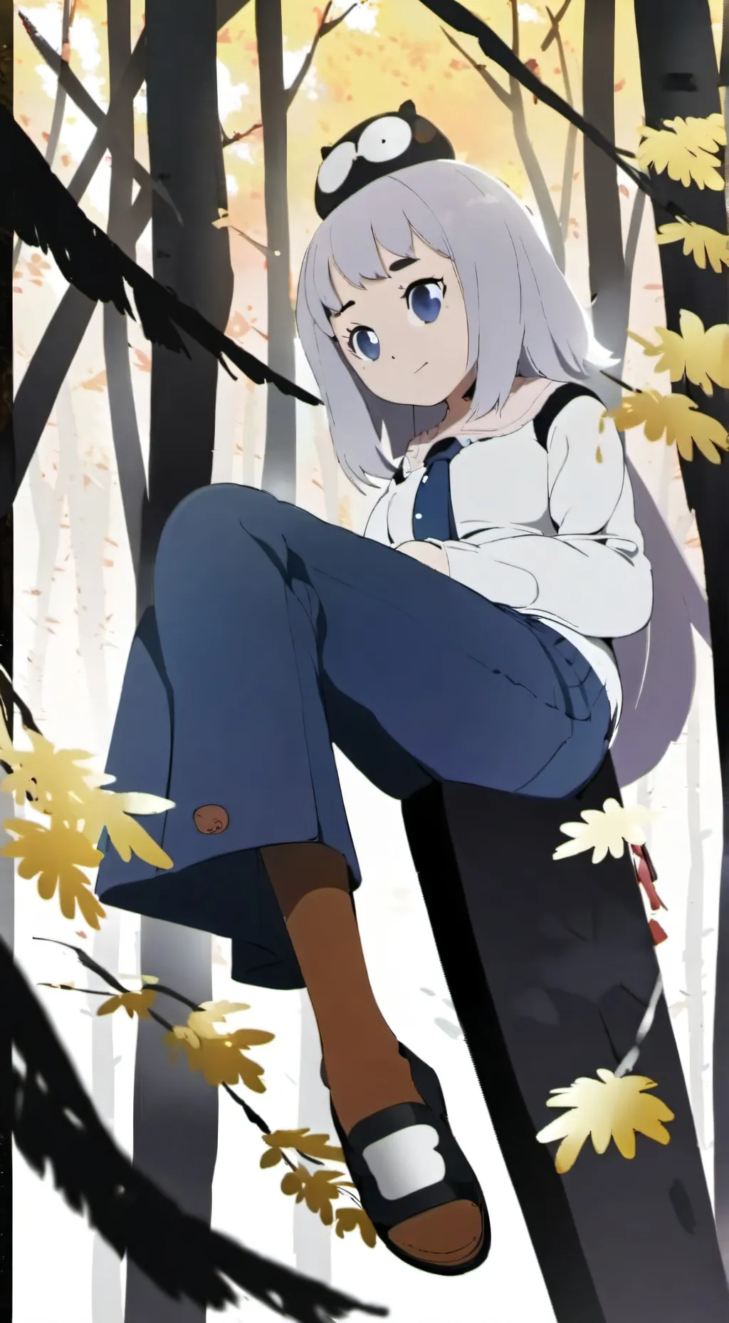 ai character: safari background