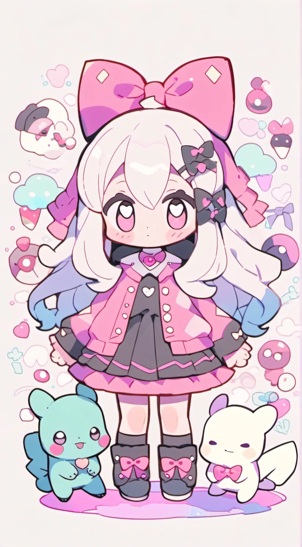 ai character: Sprunki background