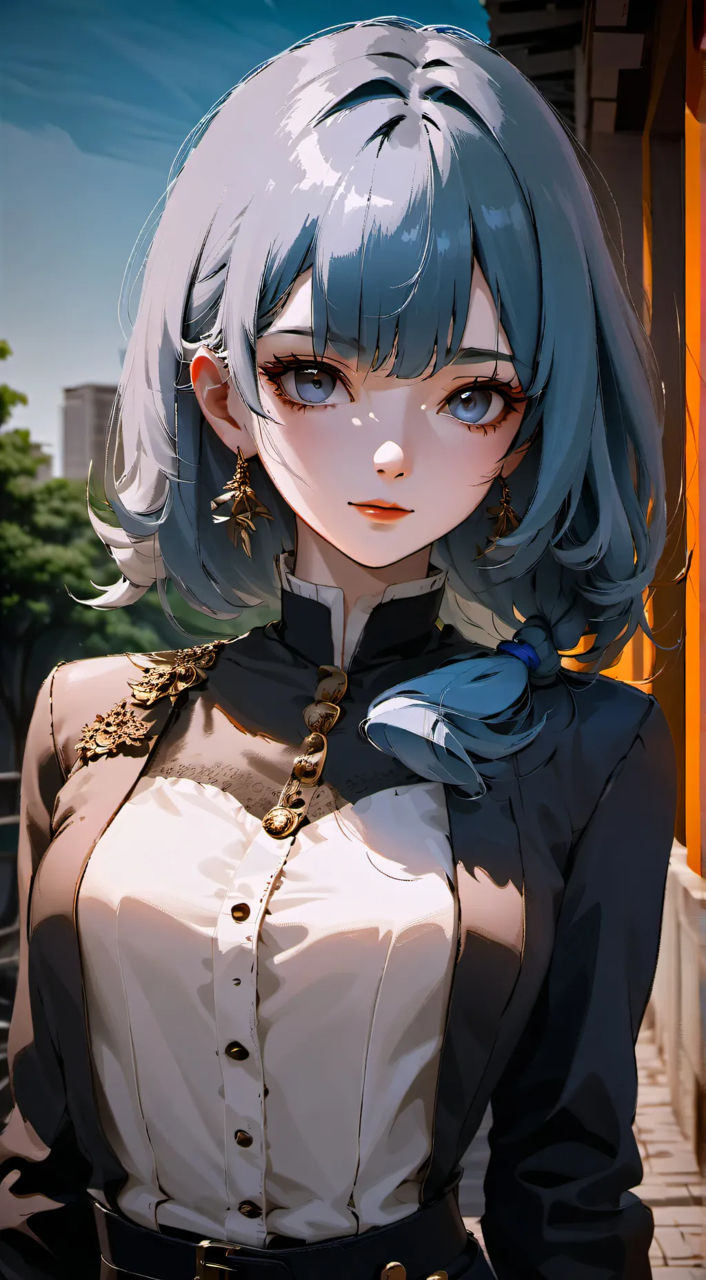 ai character: esmeralda background