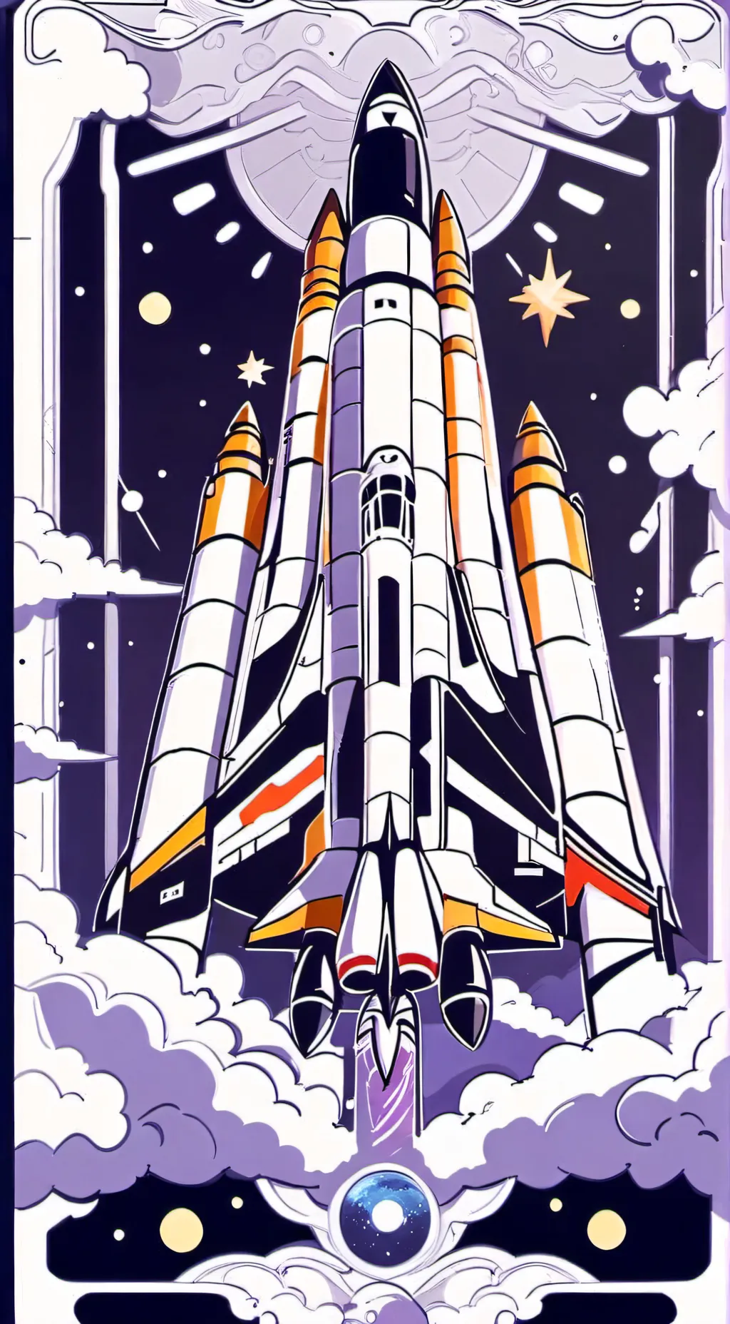 ai character: Space🪐 background