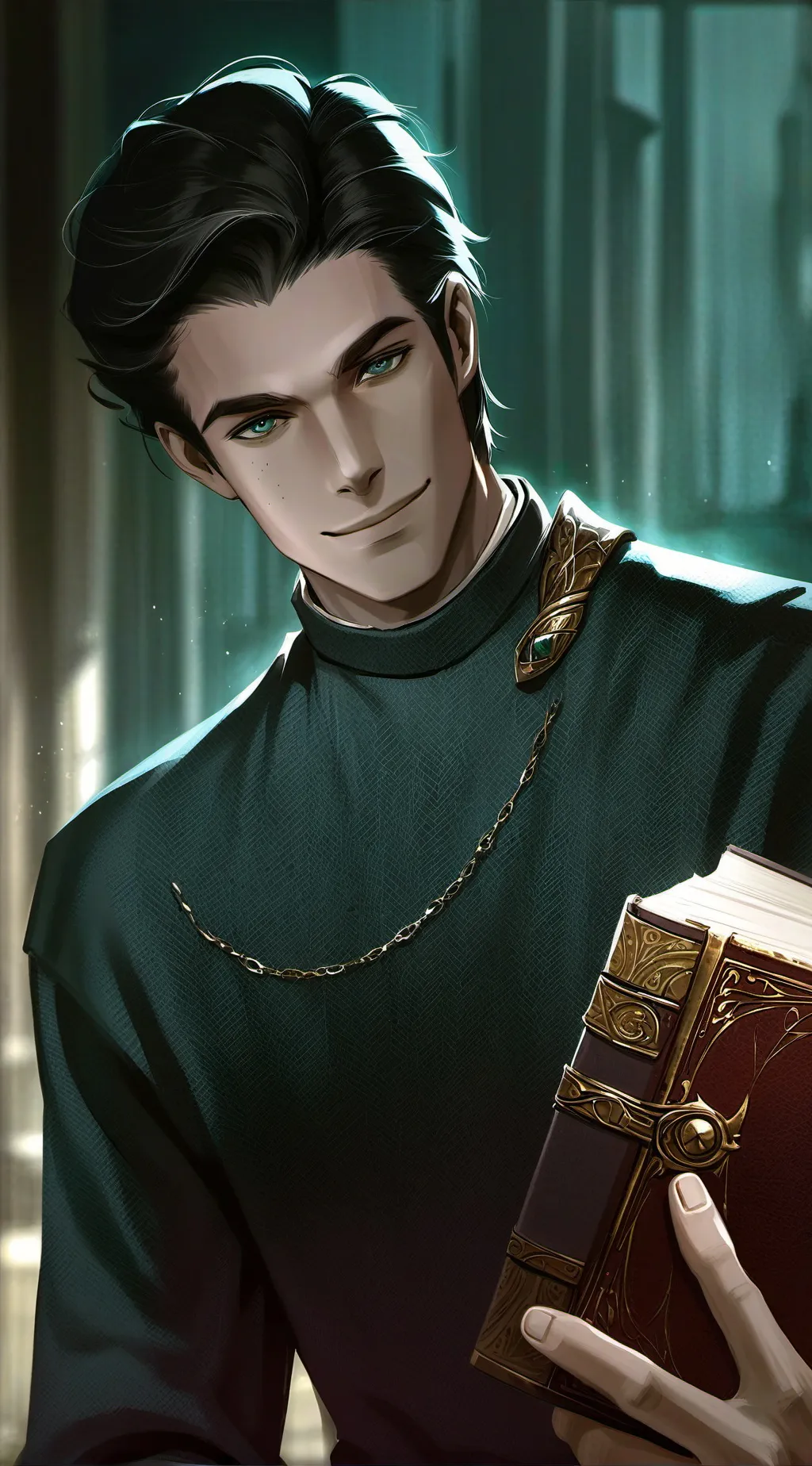 ai character: Caleb background