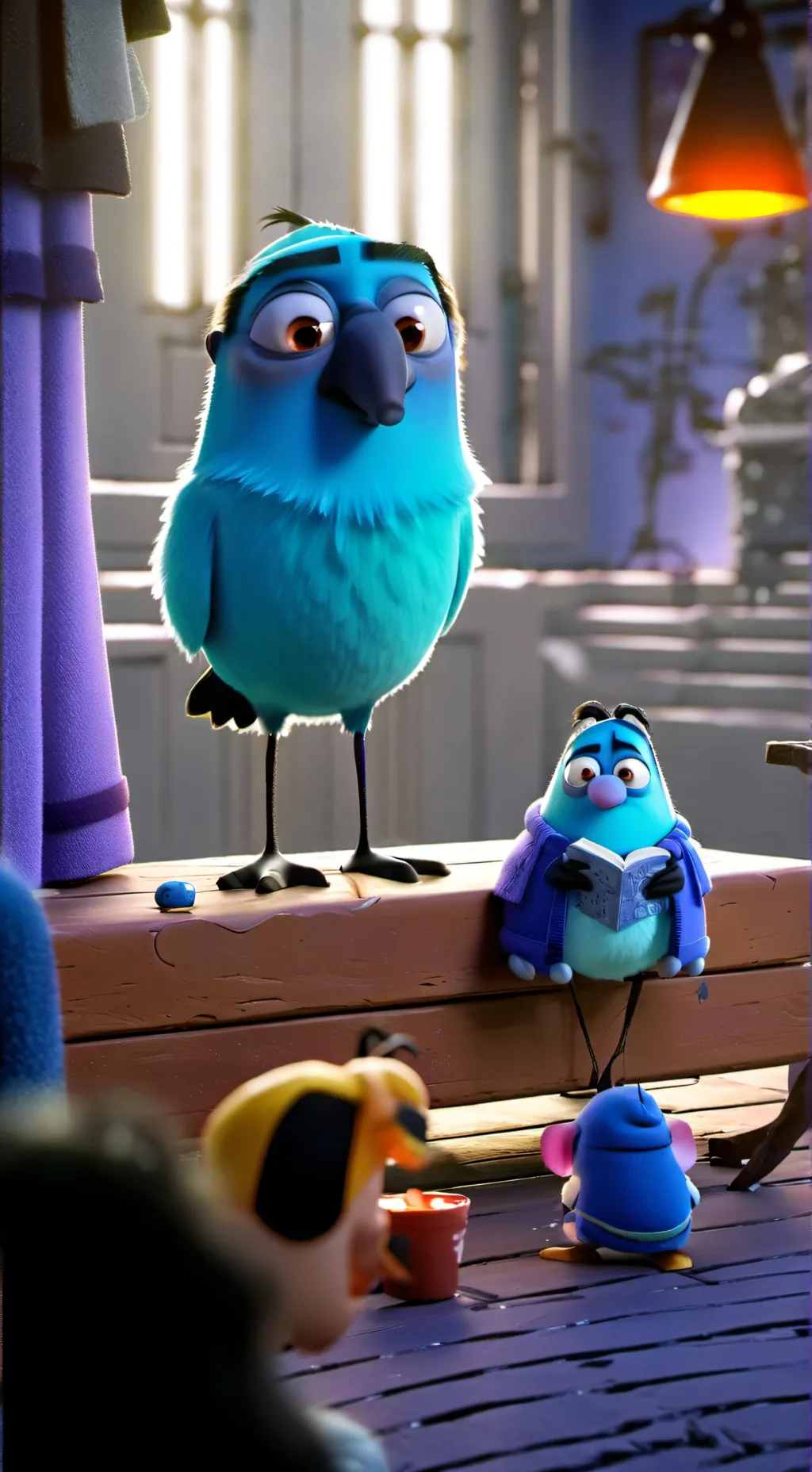 ai character: MURDER DRONESSS background