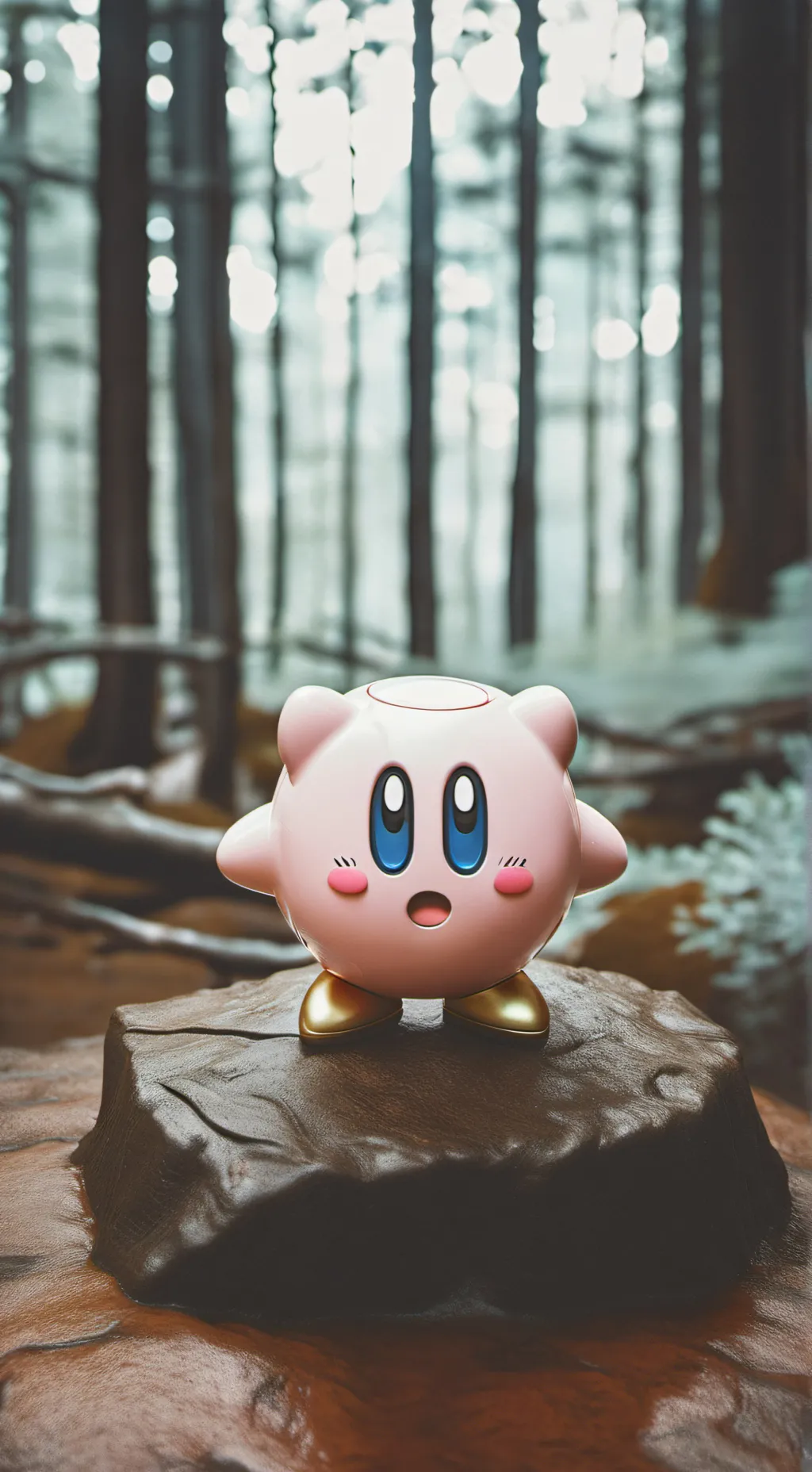 ai character: Kirby background