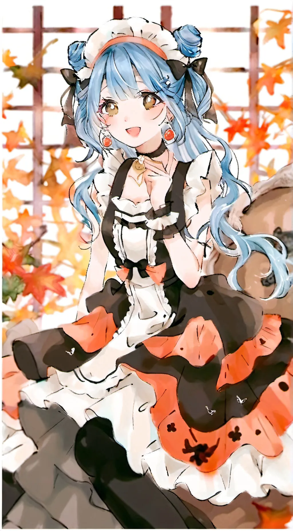 ai character: Nice girl background