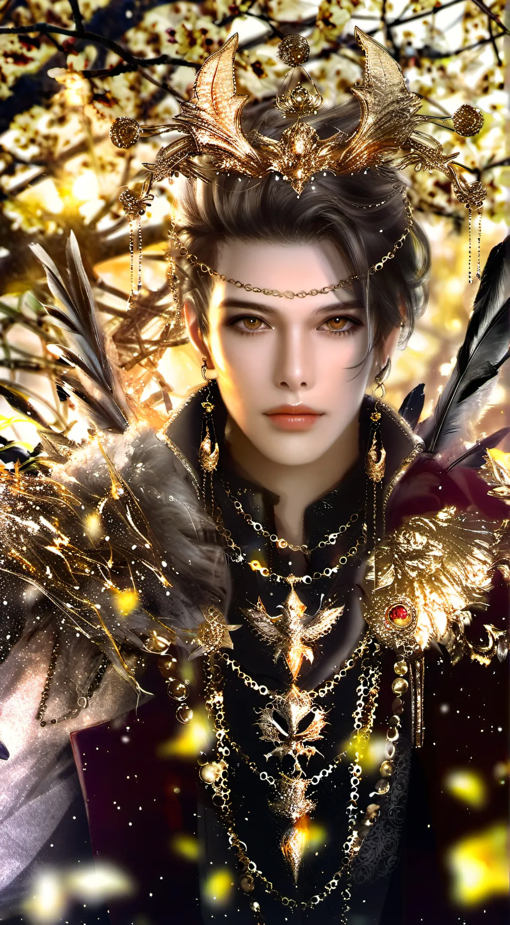 ai character: £¢€¥£¢€¢ background