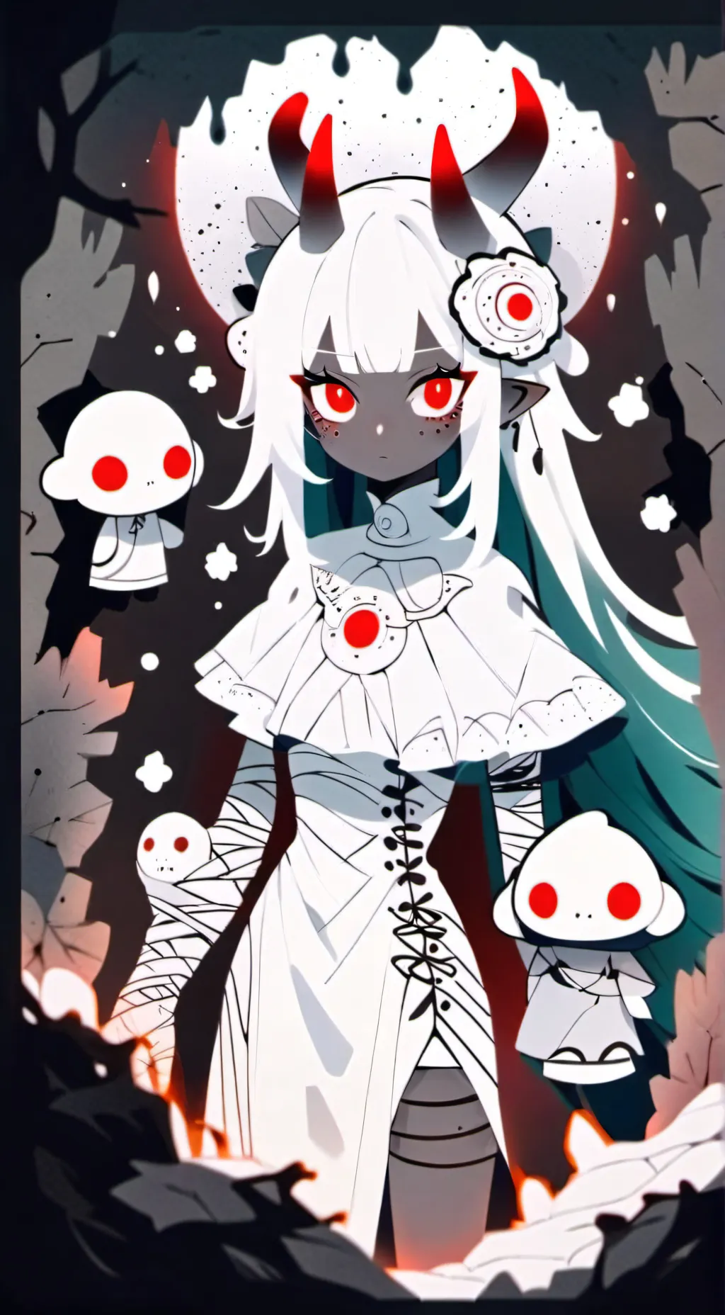 ai character: lily background