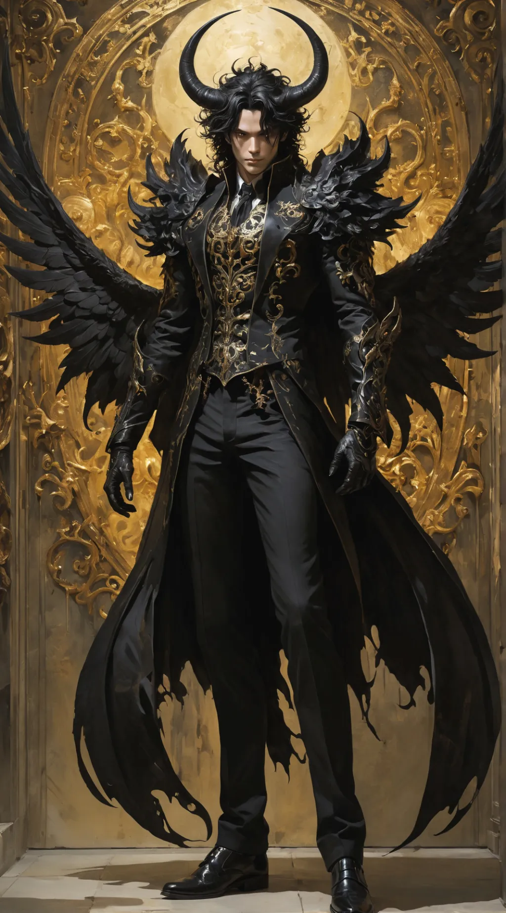 ai character: Azrael background