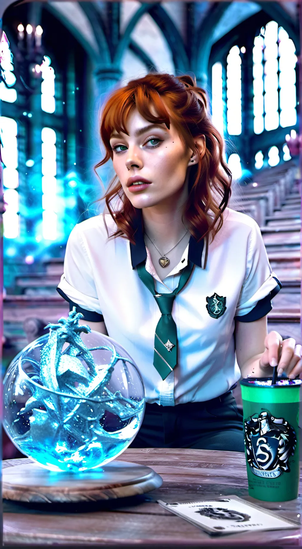 ai character: Alexia  background