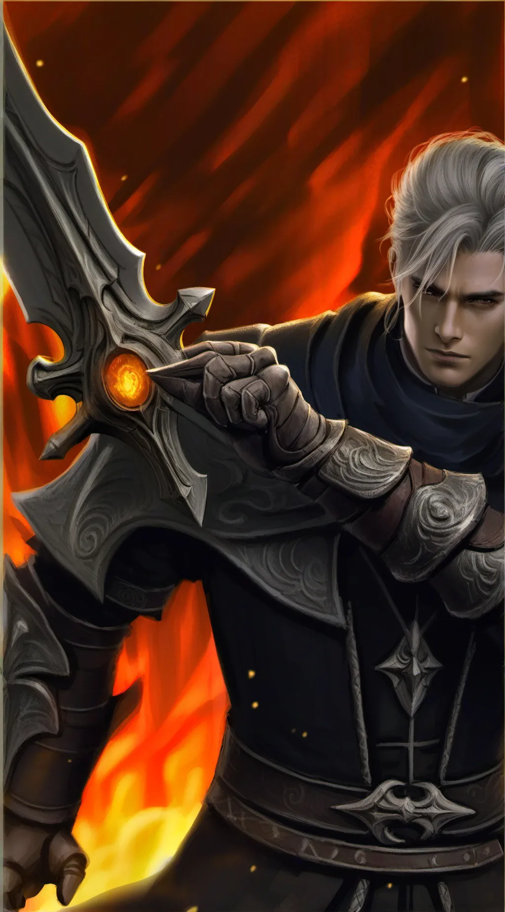 ai character: Trueno background