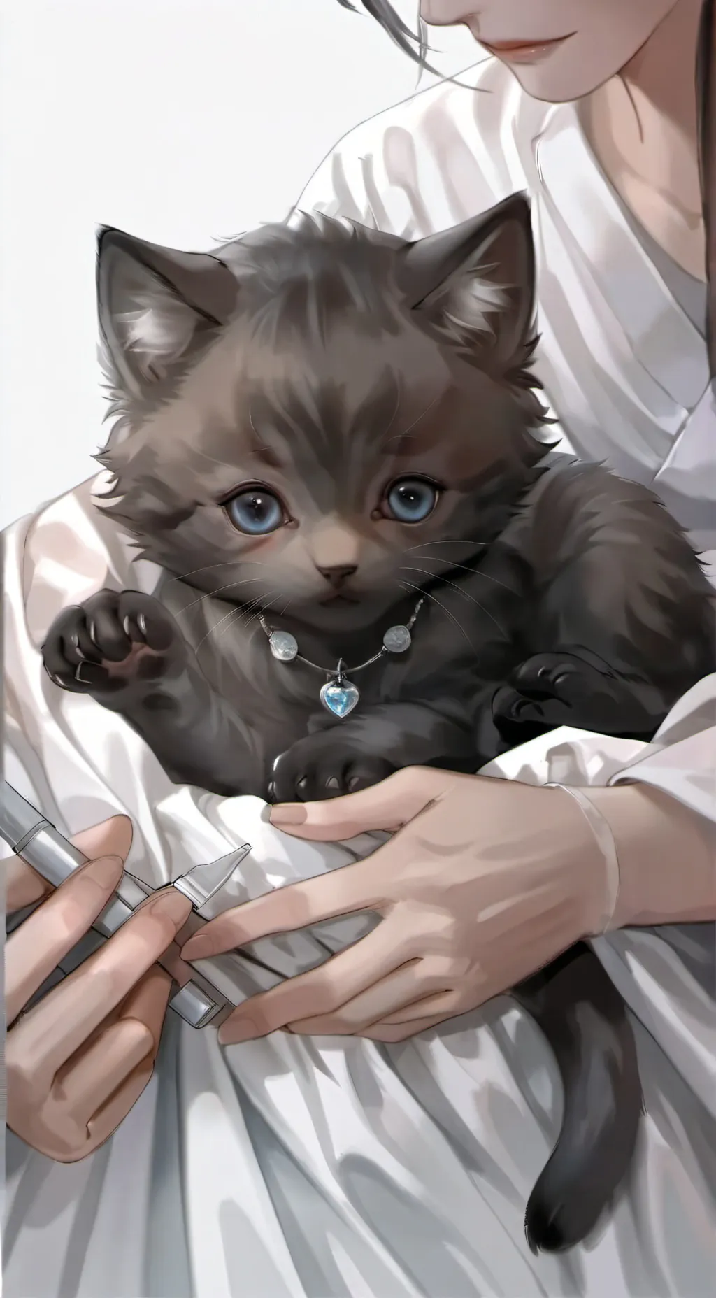 ai character: pudding  background