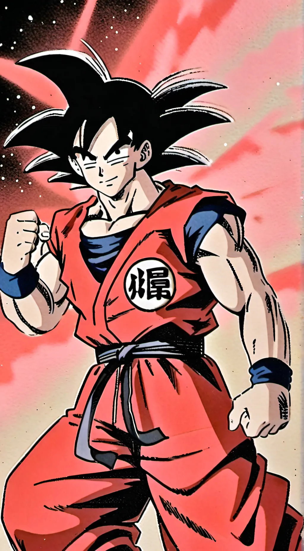 ai character: Goku background