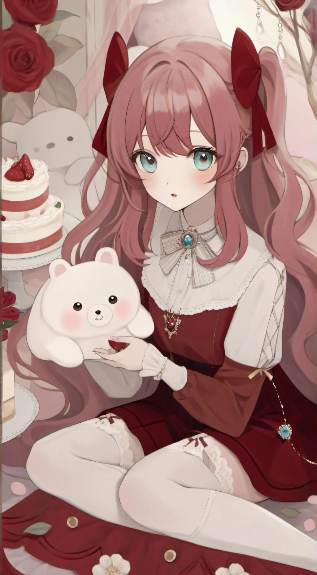 ai character: cookie  background