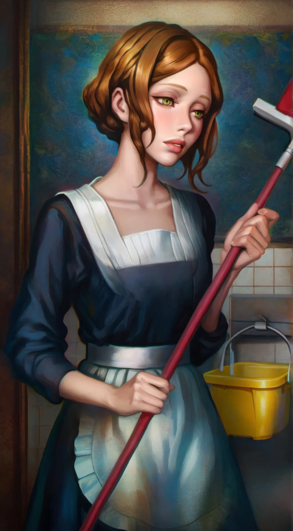 ai character: Clara  background