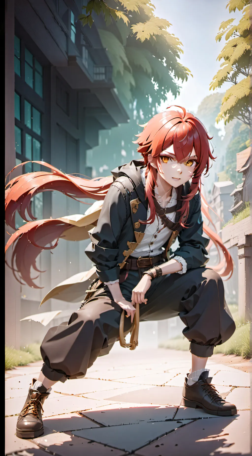 ai character: Марион background