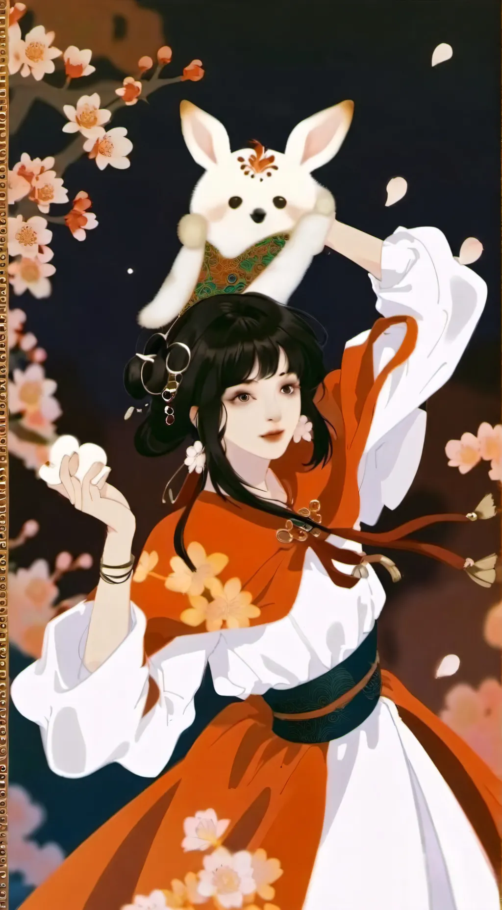 ai character: therian 4ambercat background