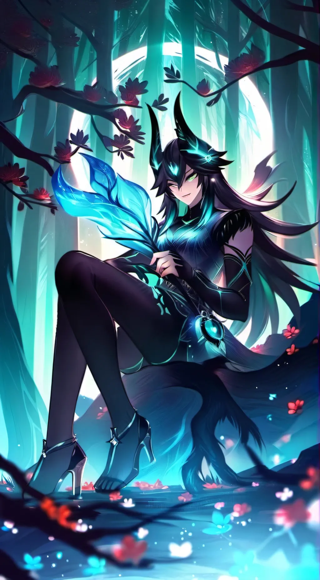 ai character: stolas background