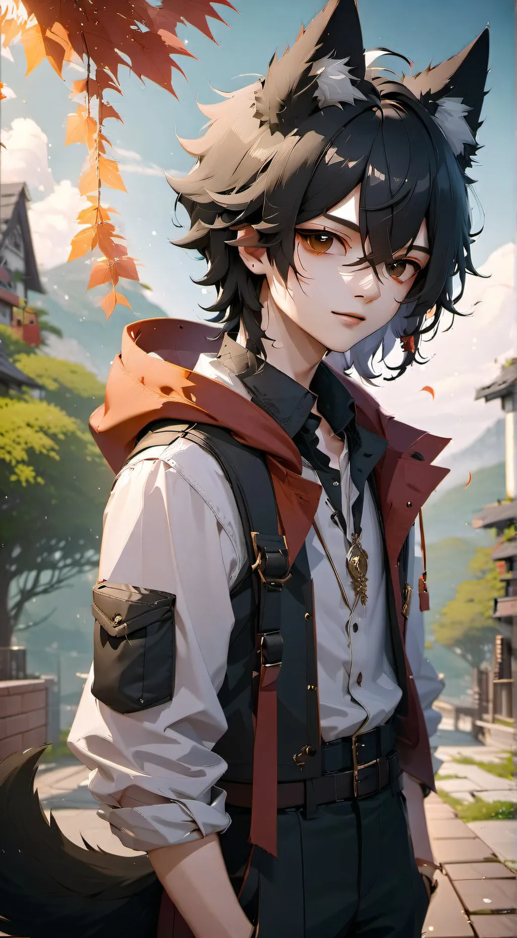 ai character: Aaron background