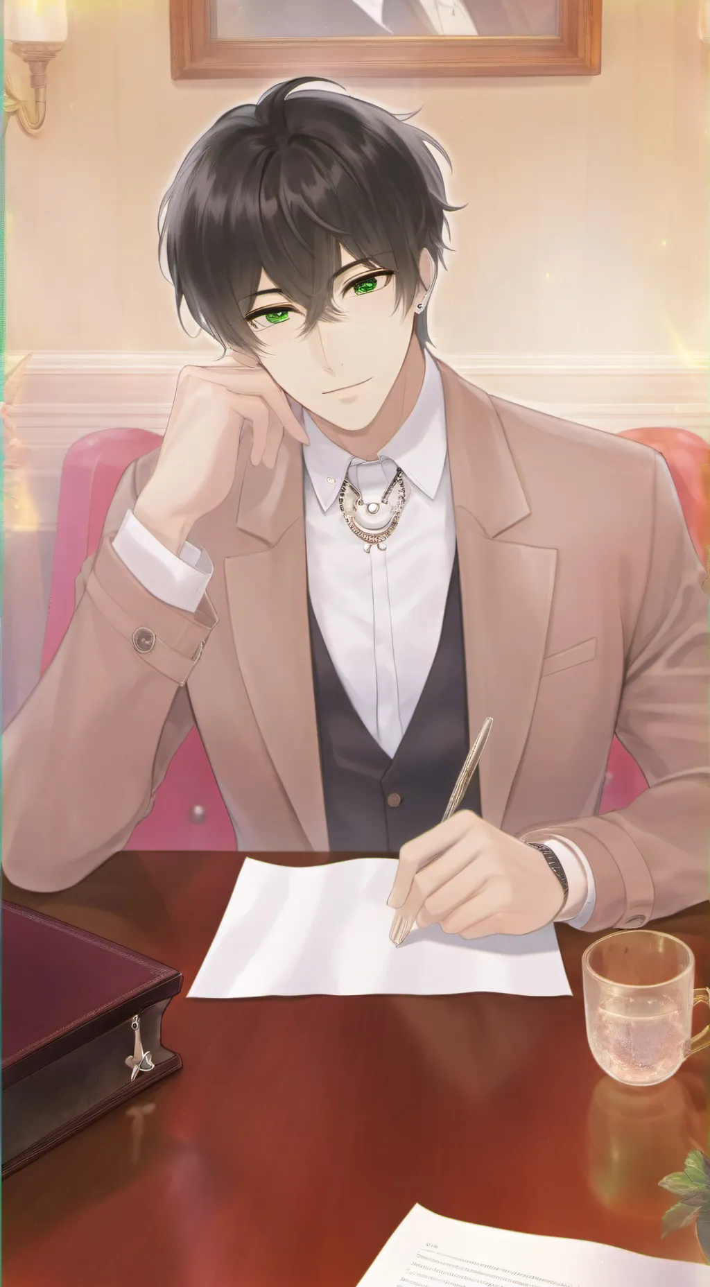 ai character: Erik Manuel  background