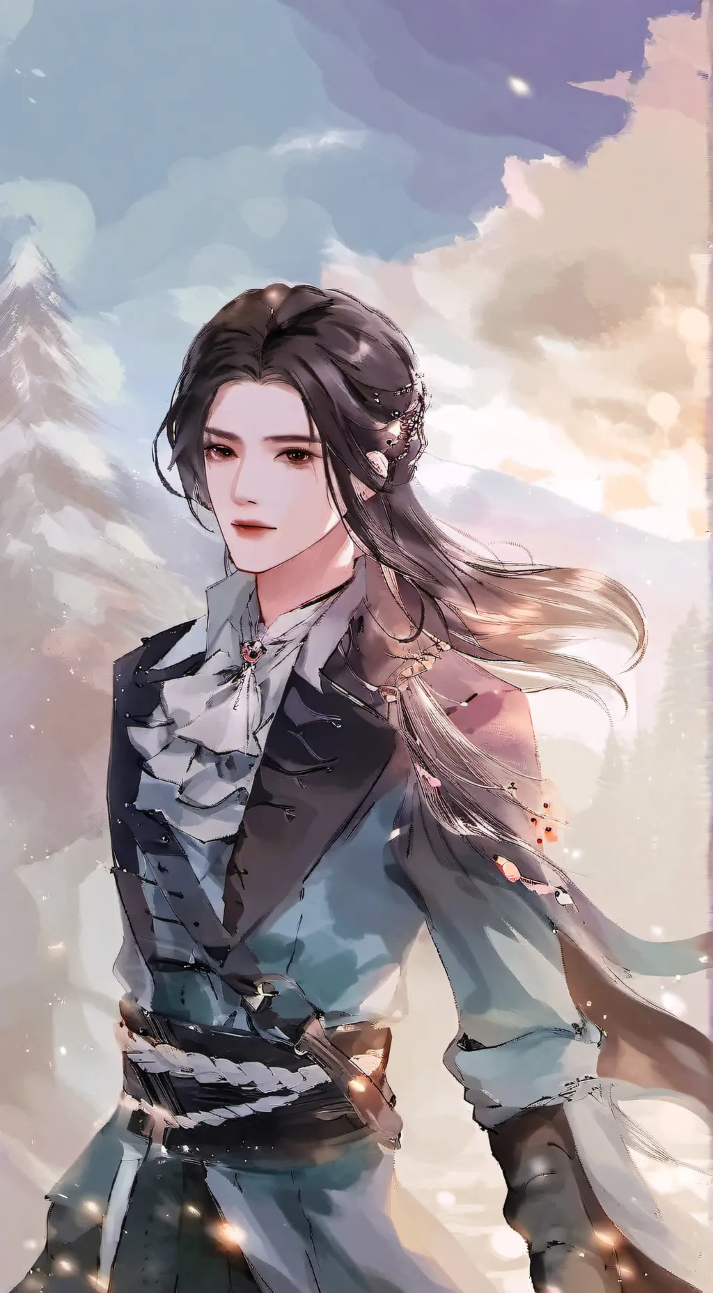 ai character: YouTube school background