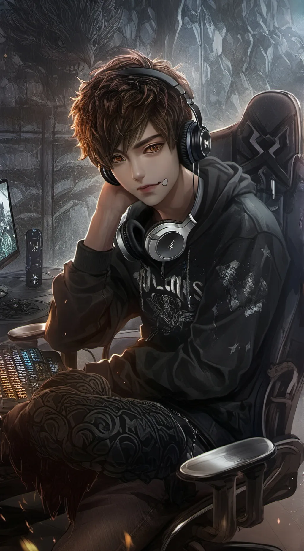 ai character:  Alex background