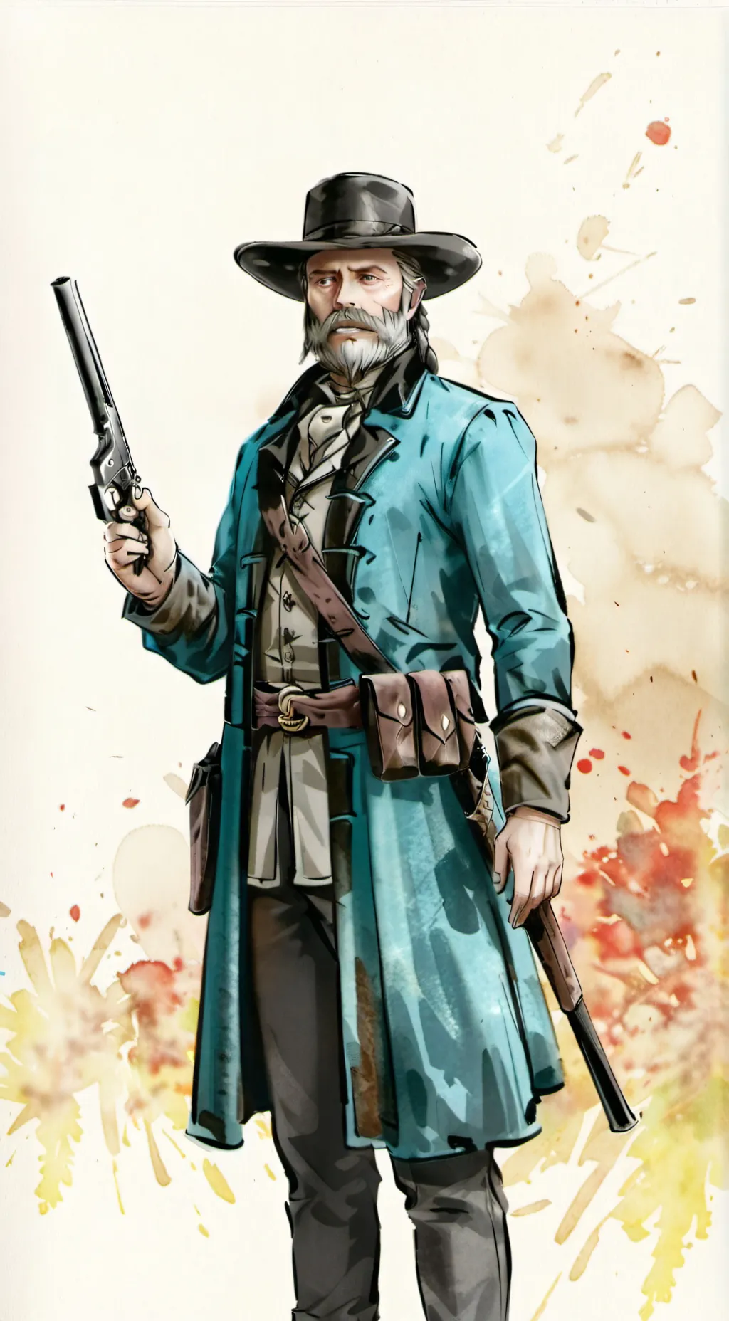 ai character: MICAH BELL background