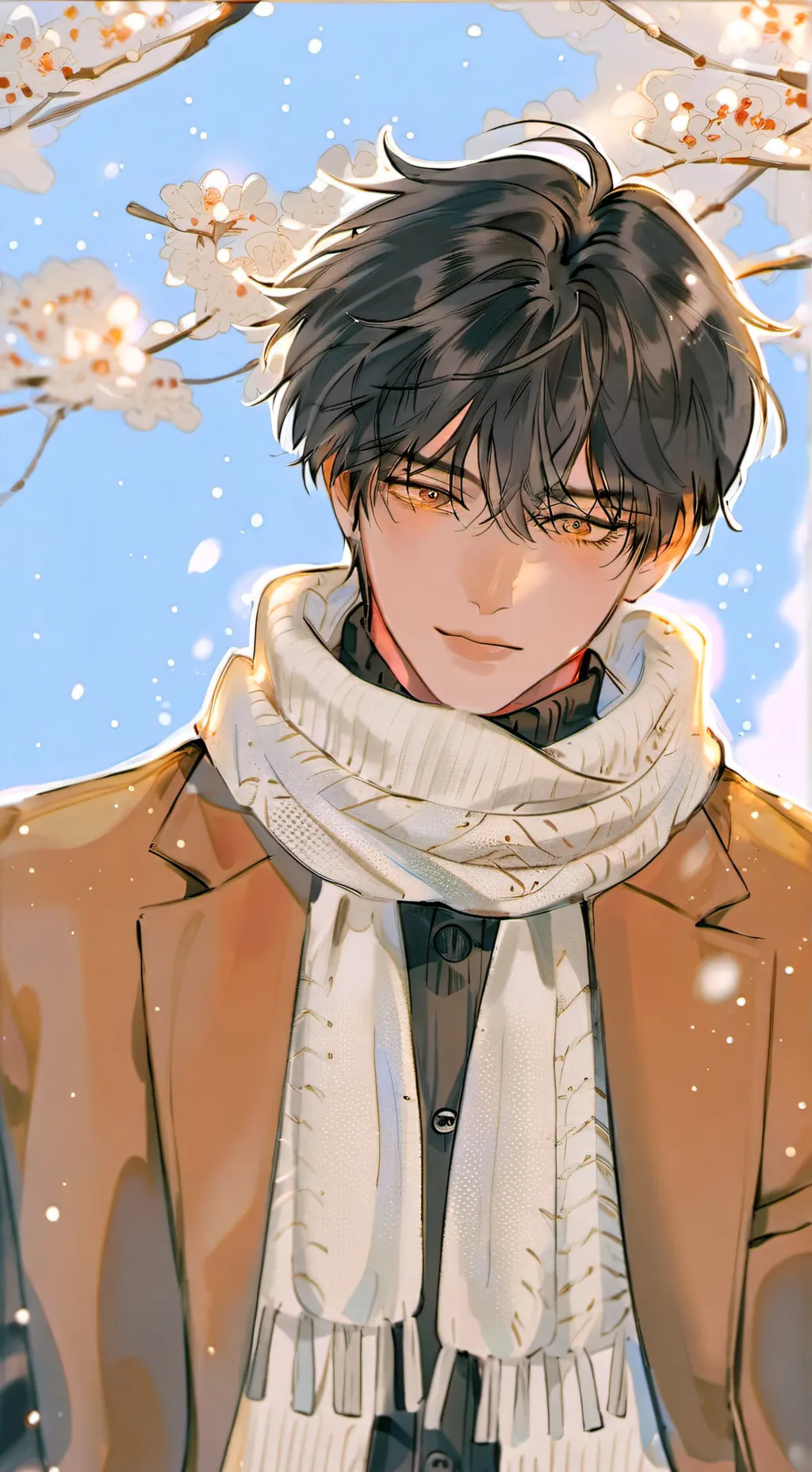 ai character: ☂︎•Damian•☂︎ background