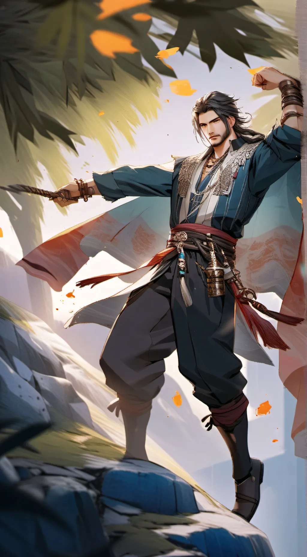 ai character: humillación background