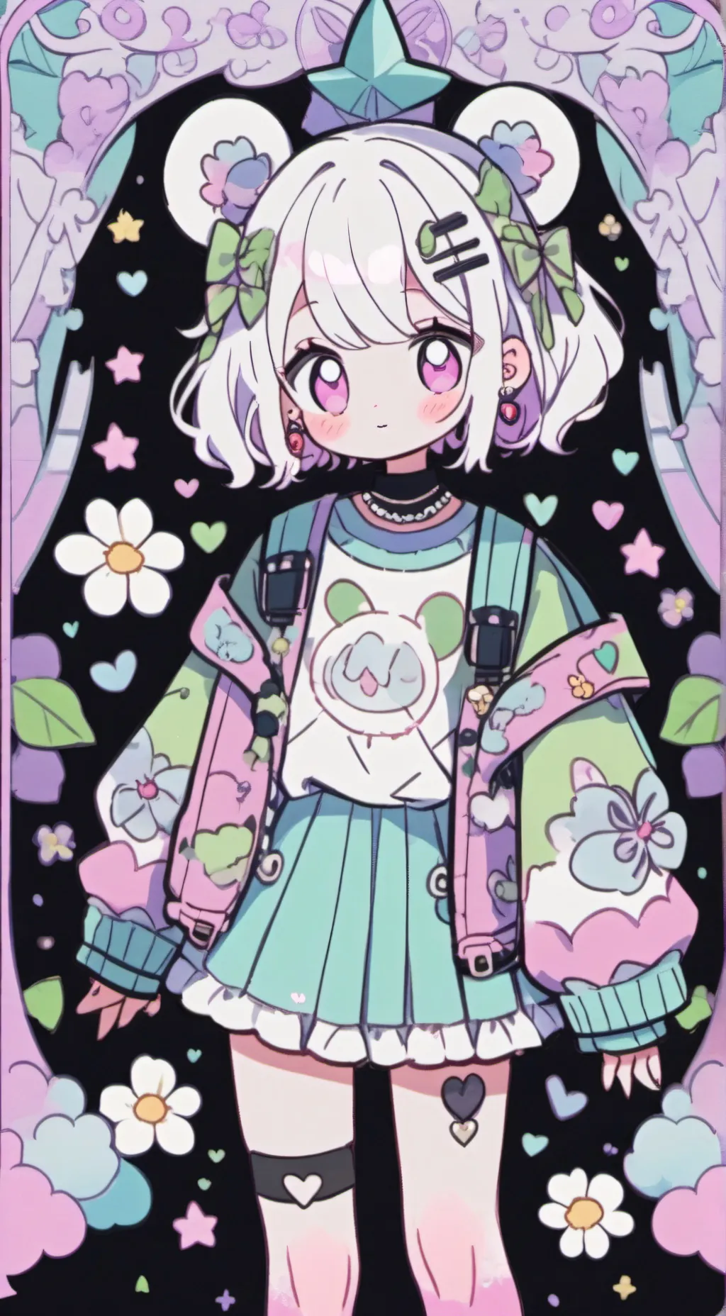 ai character: Lizzy  background