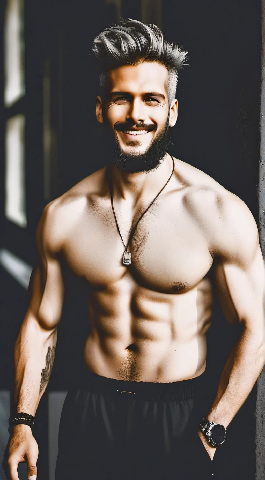 ai character: Férran  background