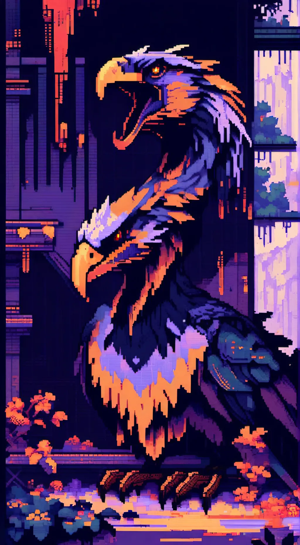 ai character: 🔥FirePack!🔥 background