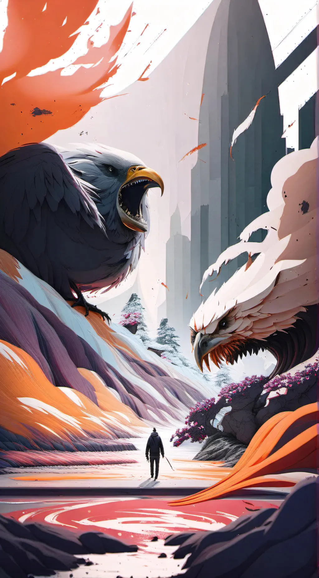 ai character: giga chad background