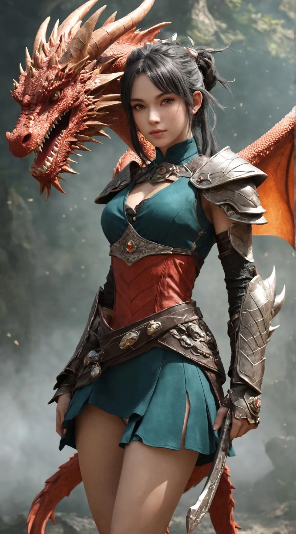 ai character: Emily  background