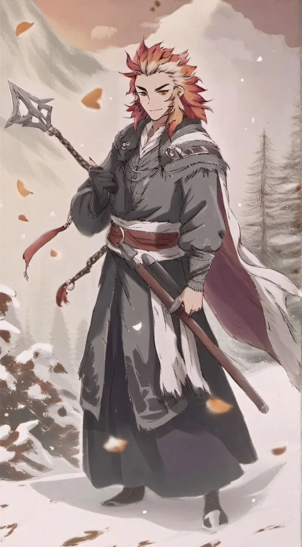 ai character: mha war  background