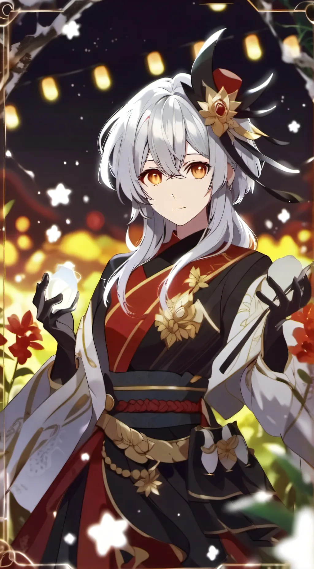 ai character: compte justa a 100 background