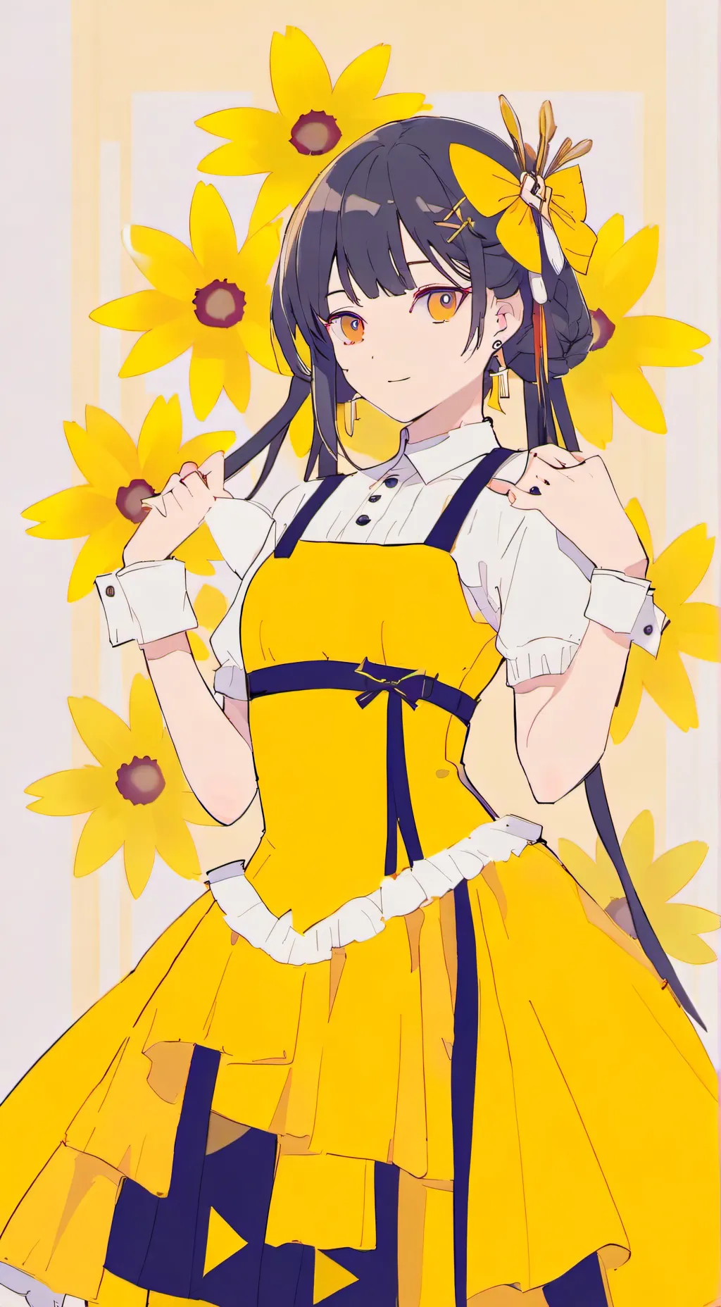 ai character: laya background