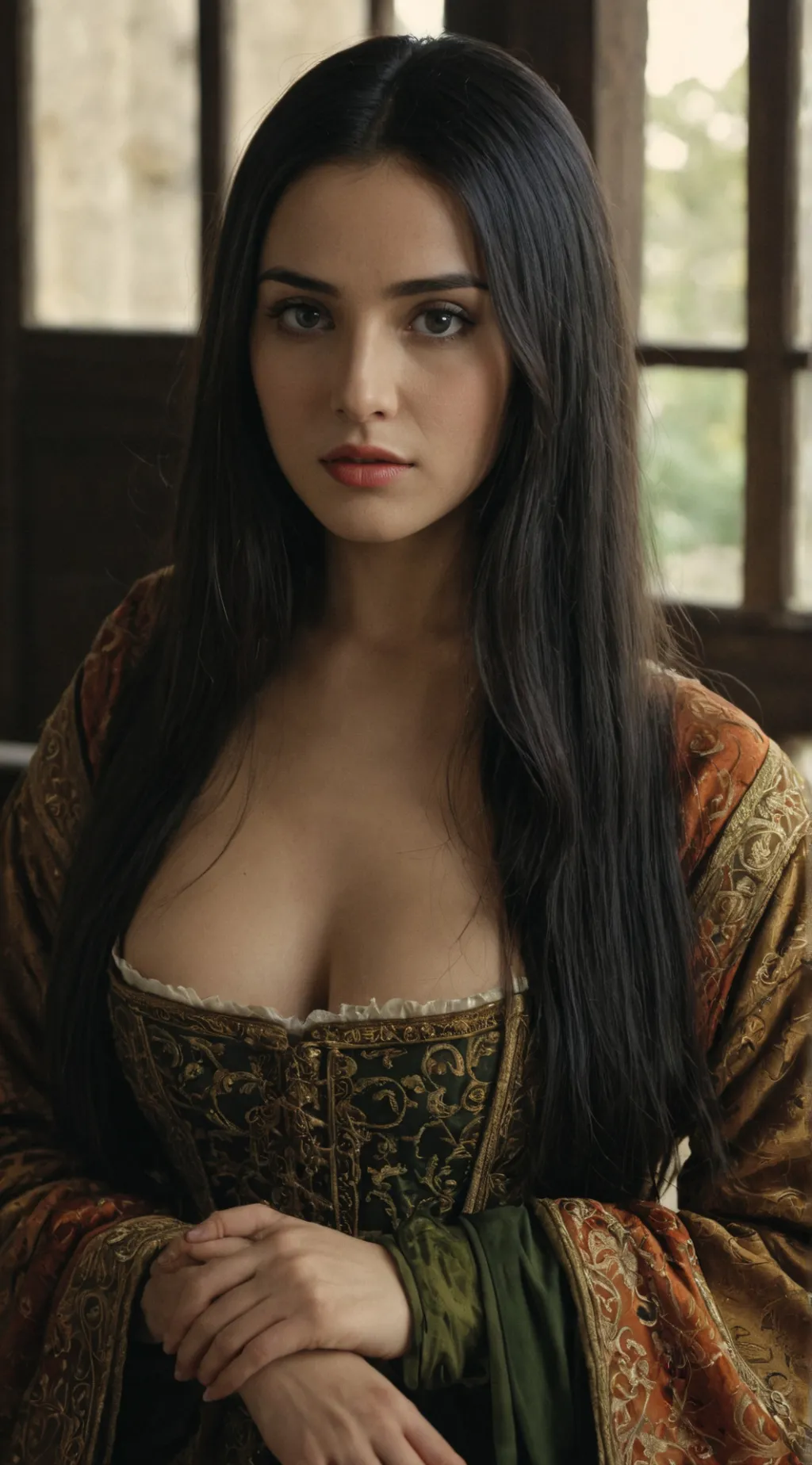 ai character: Anastasia Royal  background