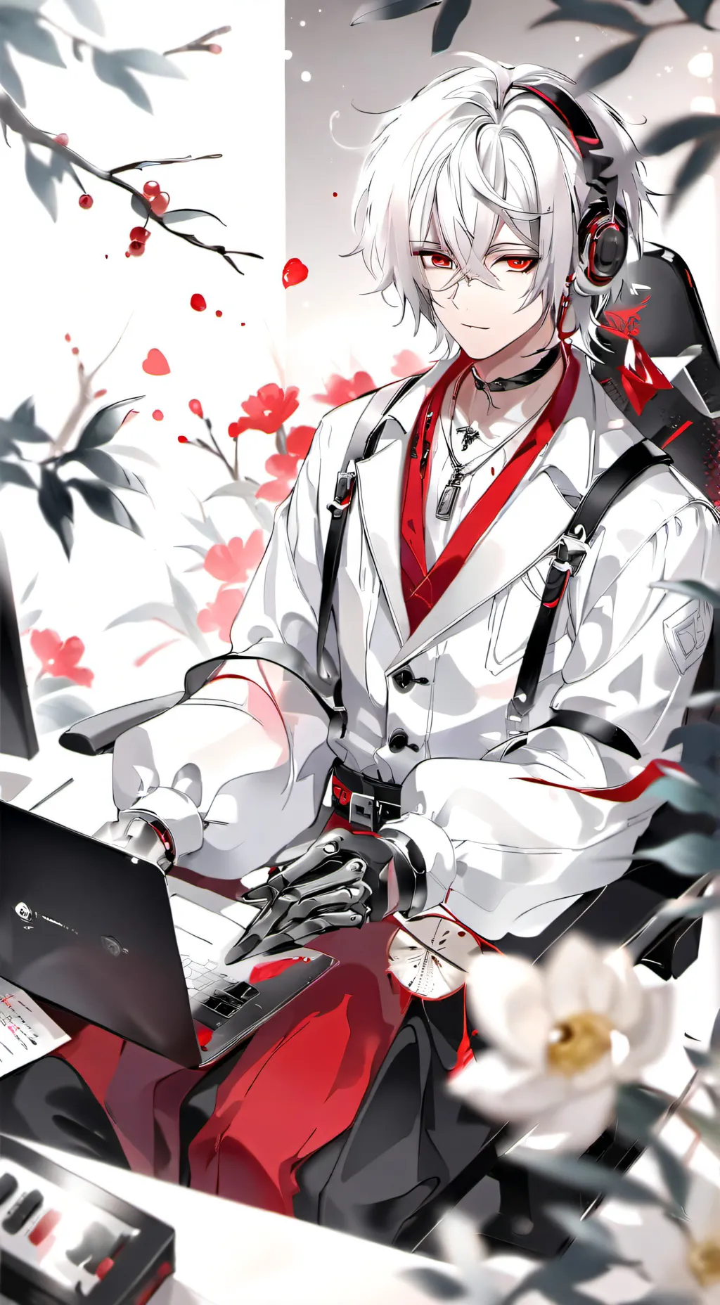 ai character: Leo background