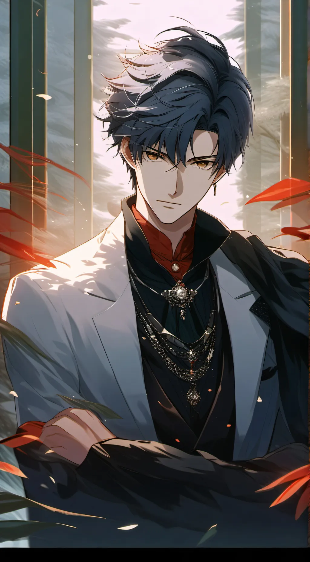 ai character: Mark background